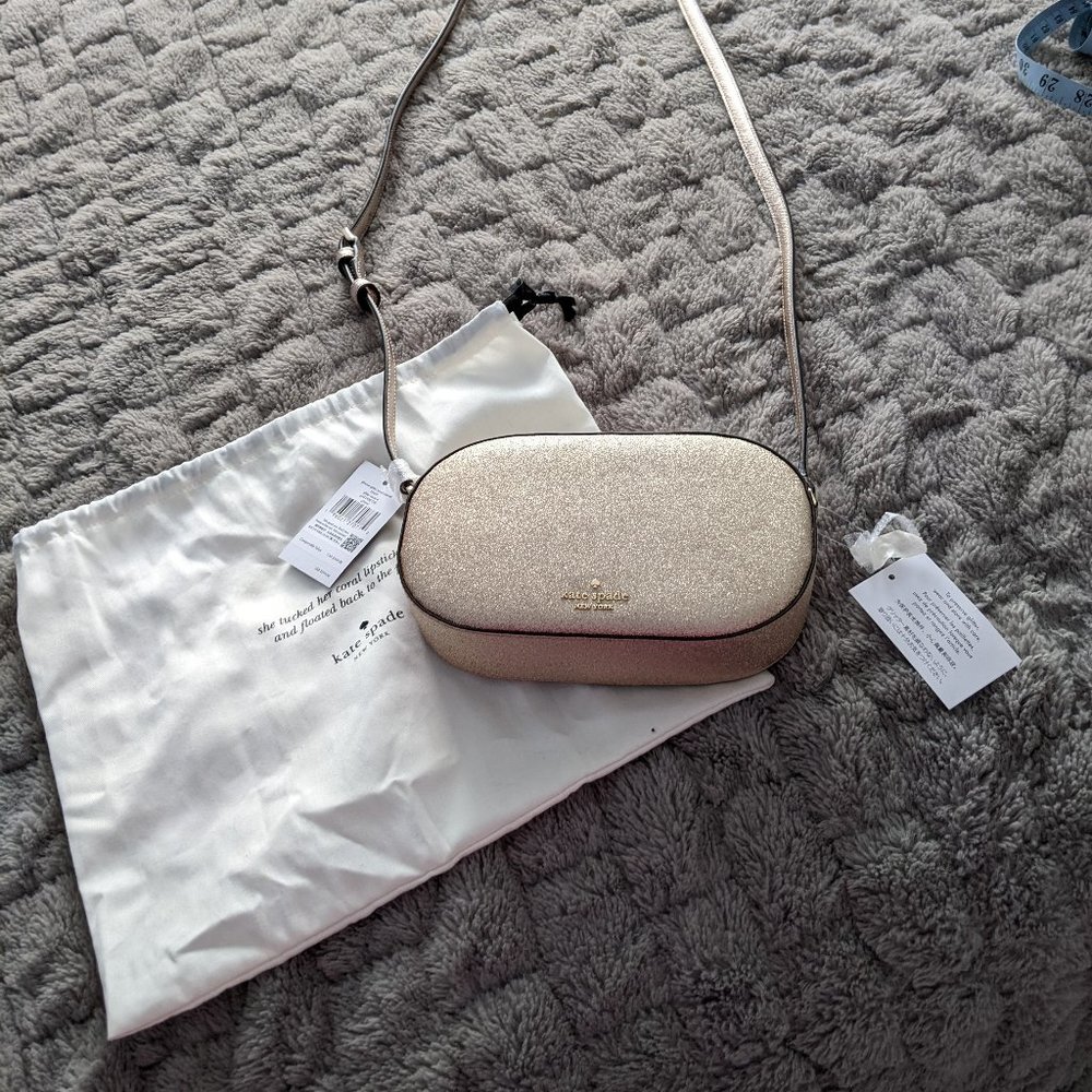 Kate Spade Glimmer Oval Camera Bag